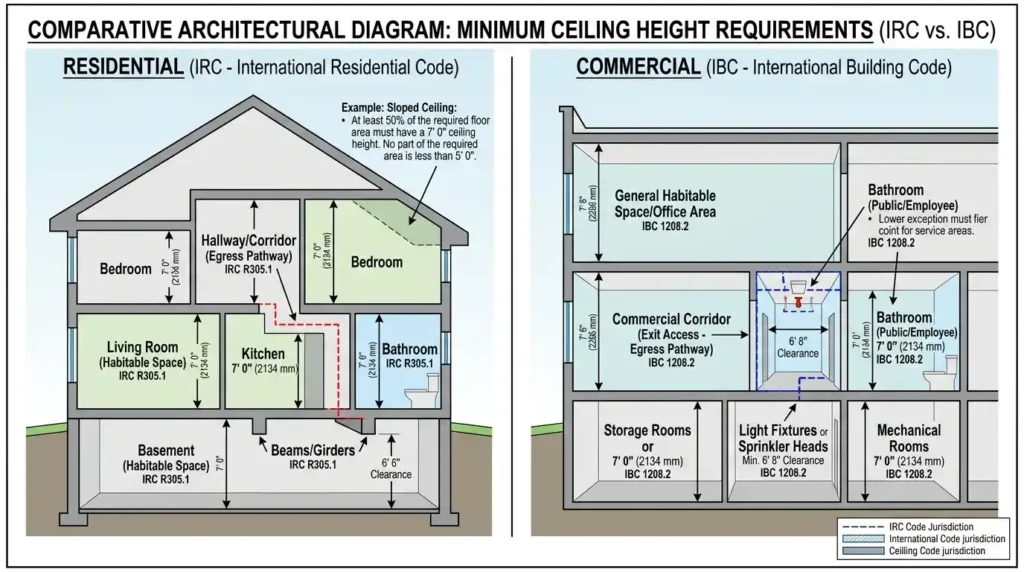 Minimum Ceiling Height