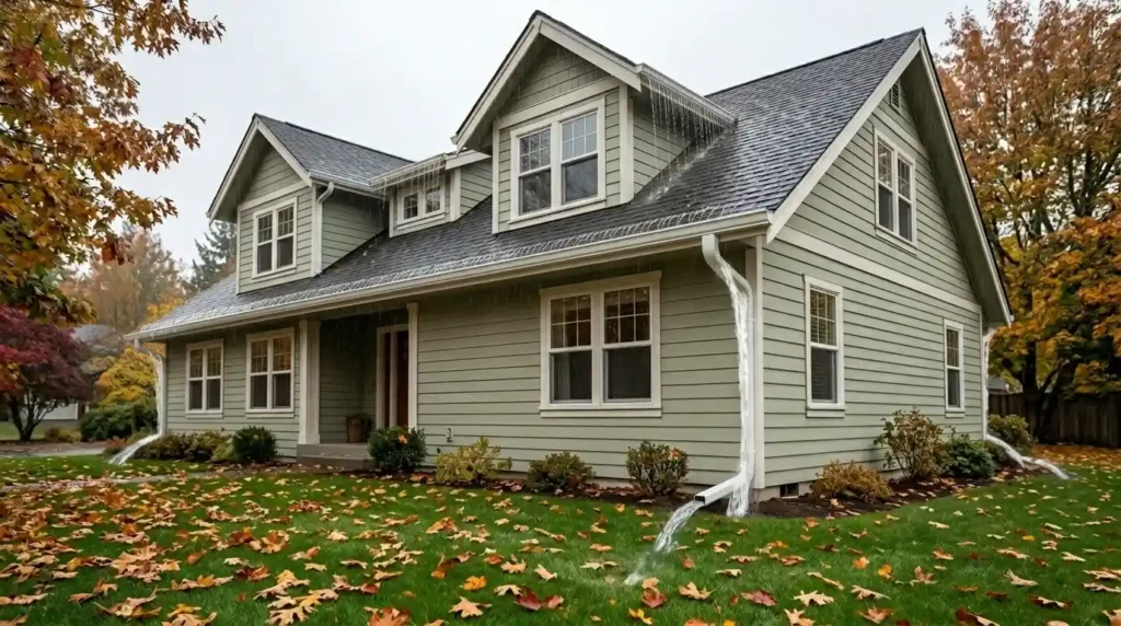 rain gutters