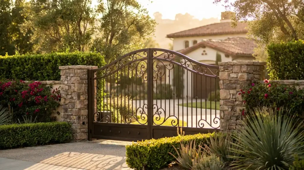 Wrought Iron Gates vs. Other Materials